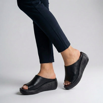 Comfort Platform Slide Sandals for Women – Lightweight Everyday Support