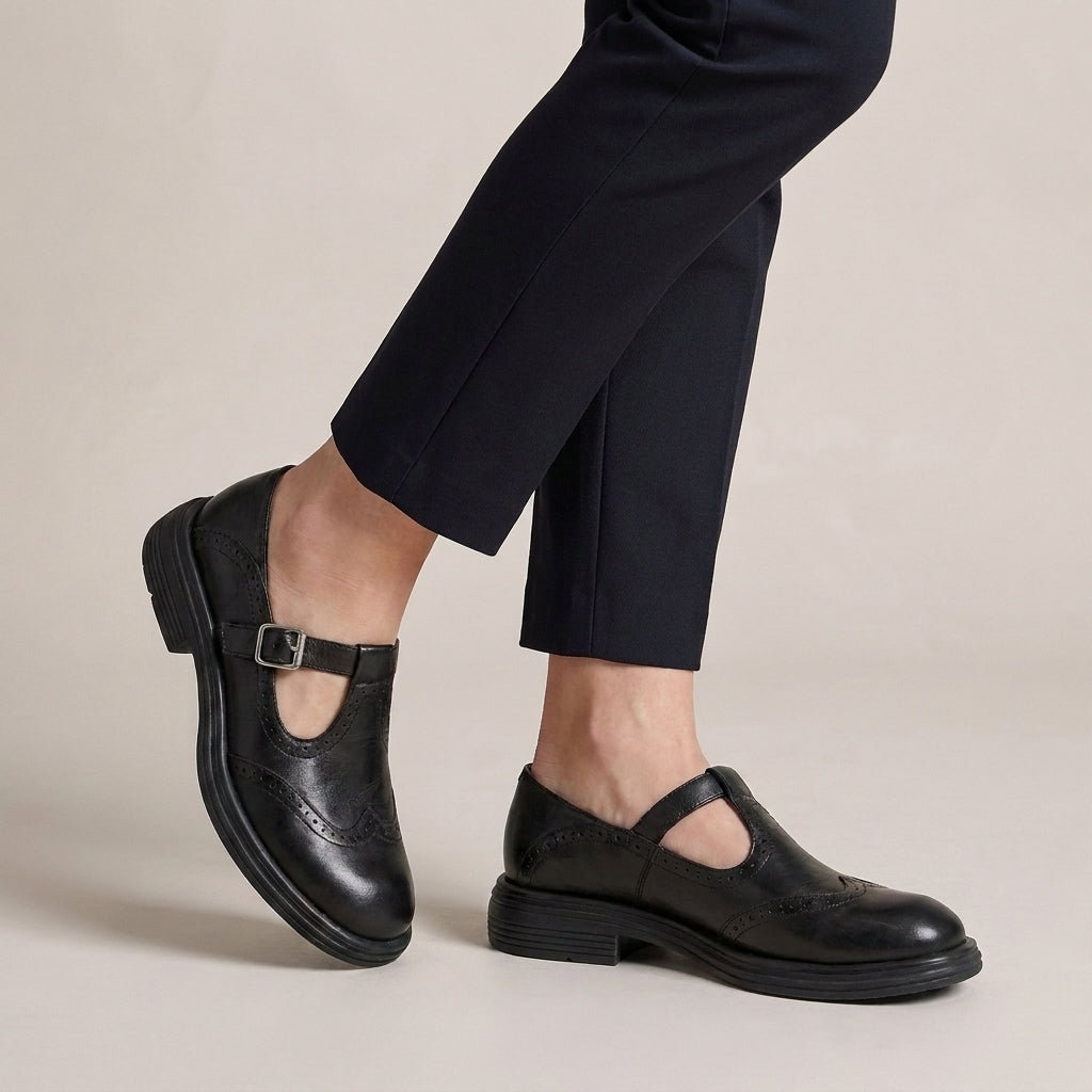 Vintage Mary Jane Flats for Women – Classic Comfort & Timeless Style