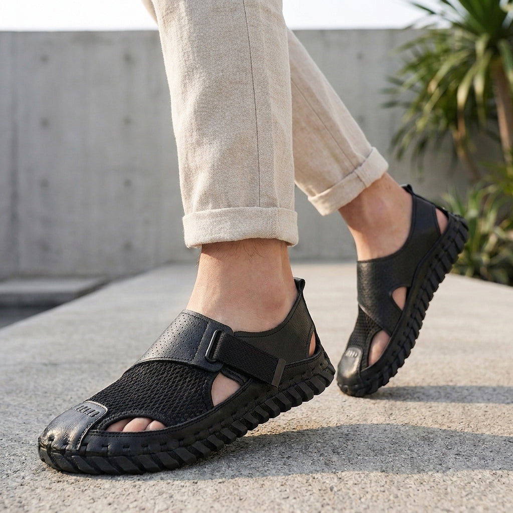 Breathable Mesh Sandals for Men – Lightweight Outdoor Comfort