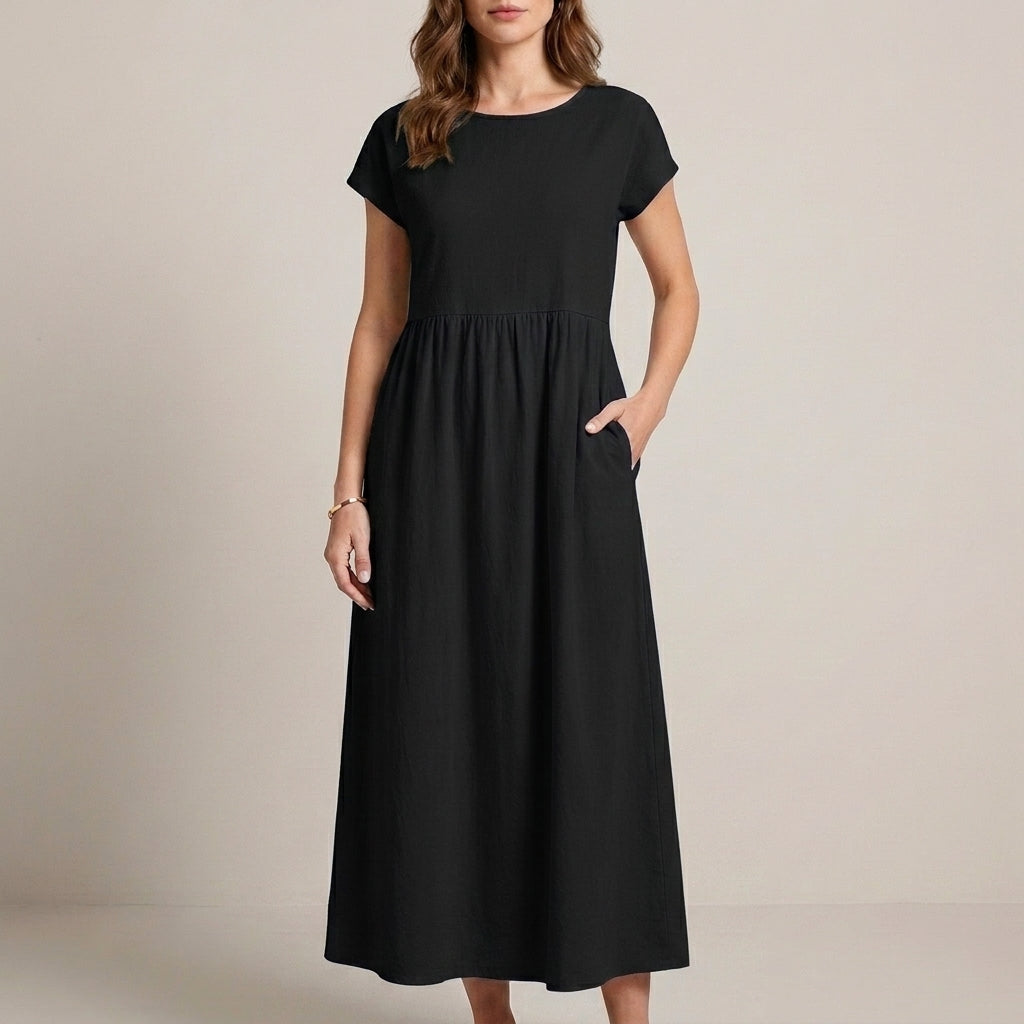 Relaxed Fit Maxi Dress for Women – Effortless Everyday Comfort