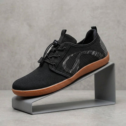 Breathable Regular Fit Ankle Sneakers for Men – Comfortable & Minimalist Design