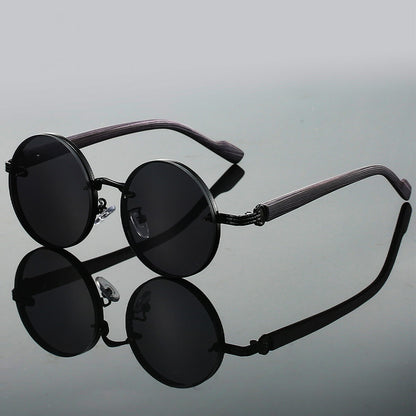 Aurora Vintage Round Sunglasses