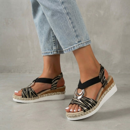 Wedge Platform Sandals for Women – Stylish Comfort & Everyday Support