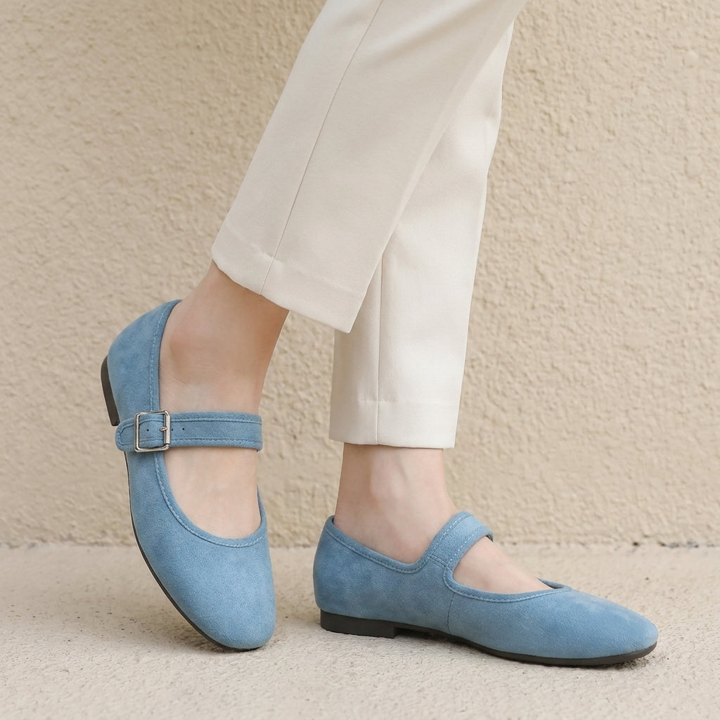 Classic Mary Jane Flats for Women – Timeless Comfort & Everyday Elegance
