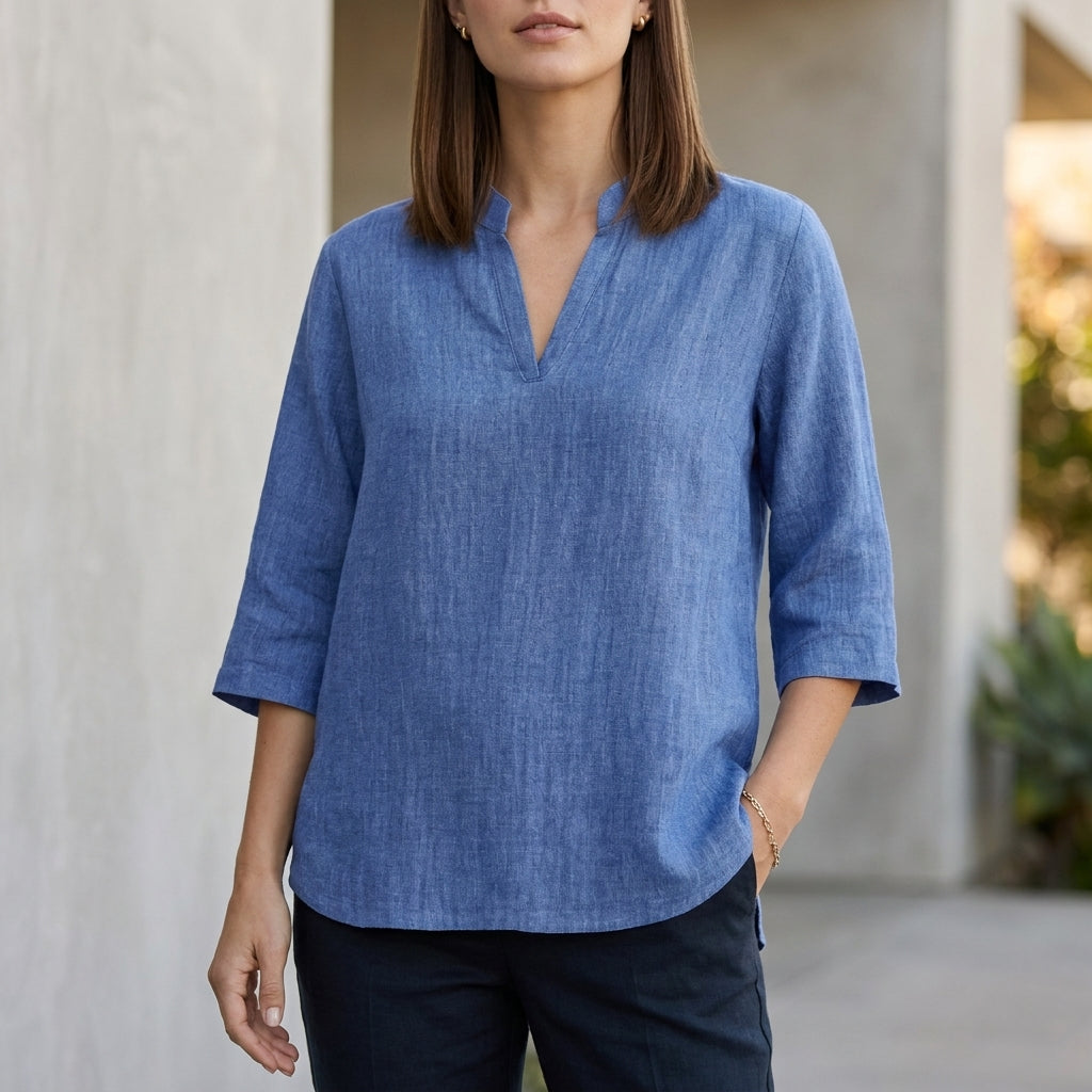Relaxed Fit Blouse for Women – Comfortable Casual Elegance
