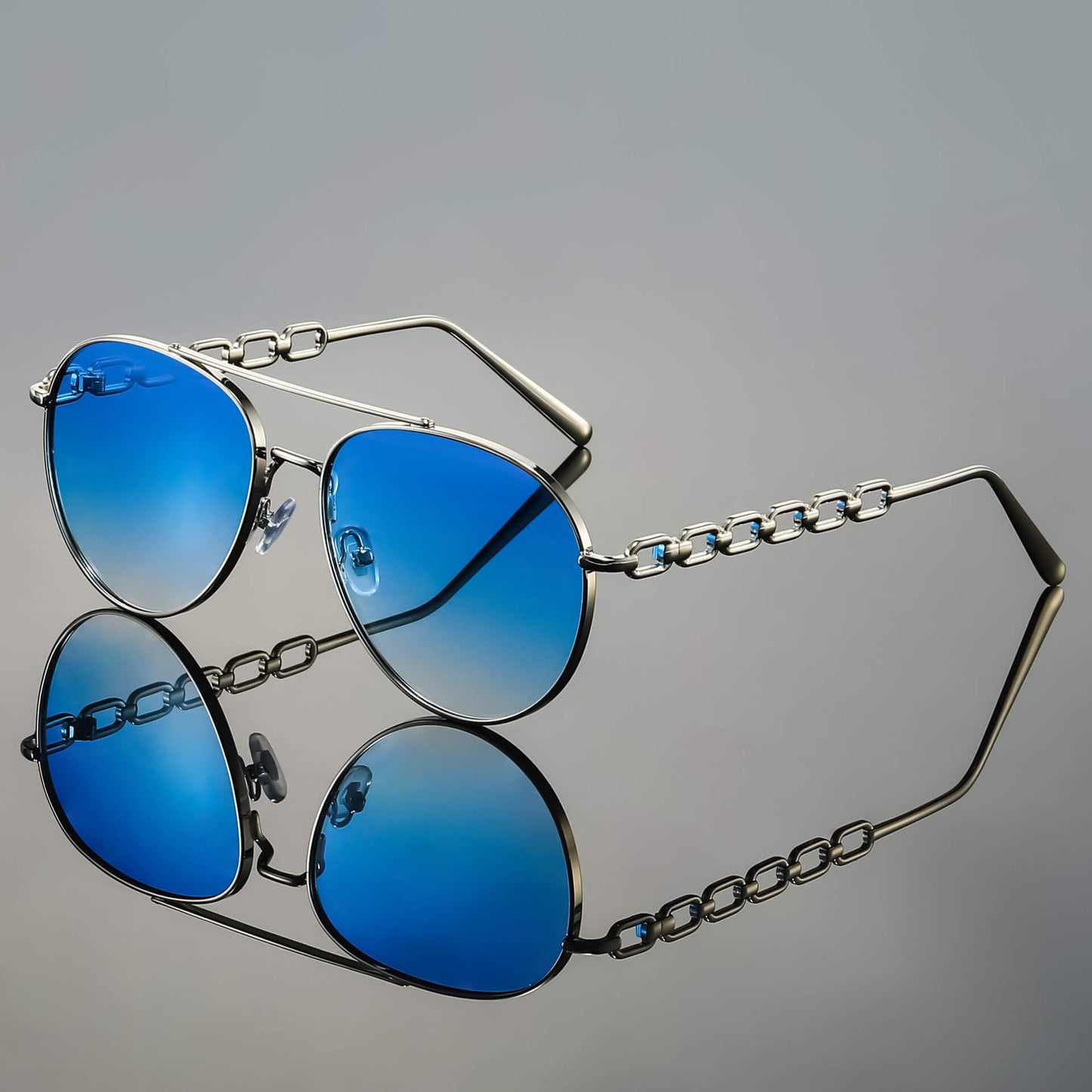 Monica Aviator Retro Sunglasses