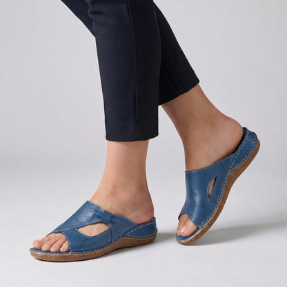 Orthopedic Open-Toe Slide Sandals for Women – Casual Everyday Support