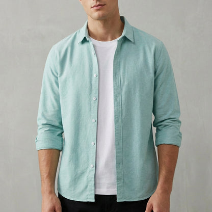 Casual Button-Up Shirt for Men – Effortless Style & Everyday Comfort