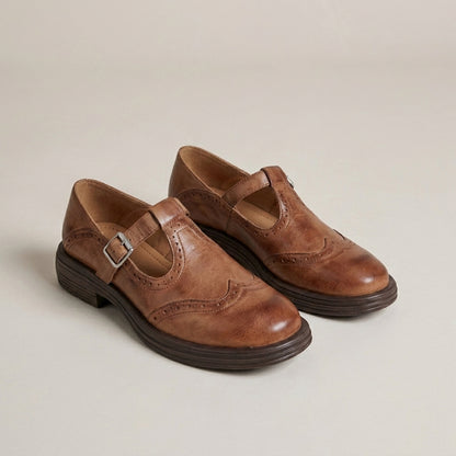 Vintage Mary Jane Flats for Women – Classic Comfort & Timeless Style