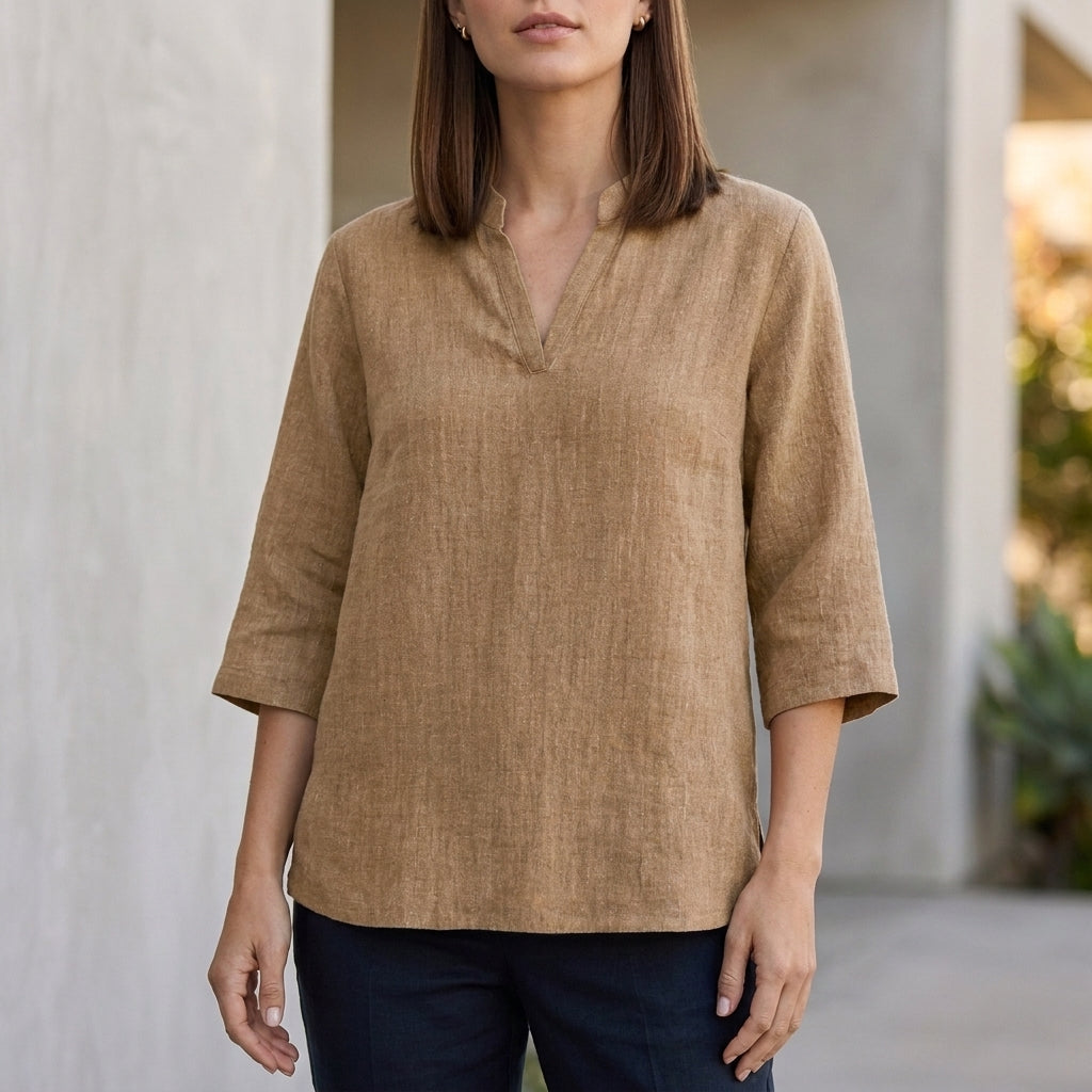 Relaxed Fit Blouse for Women – Comfortable Casual Elegance