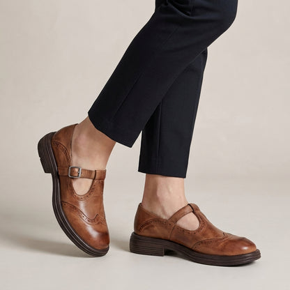 Vintage Mary Jane Flats for Women – Classic Comfort & Timeless Style