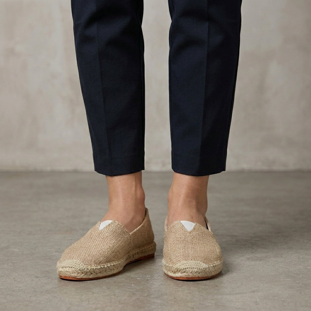 Orthopedic Slip-On Low-Top Espadrilles for Women – Supportive & Comfortable Design
