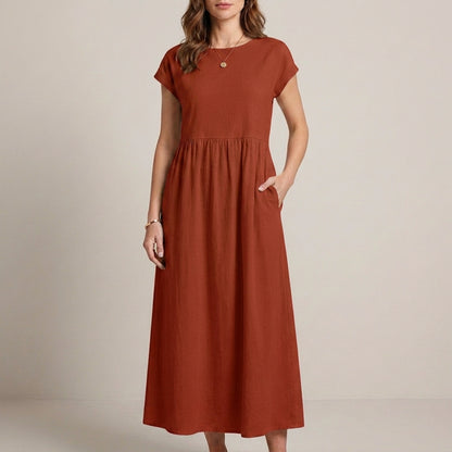 Relaxed Fit Maxi Dress for Women – Effortless Everyday Comfort