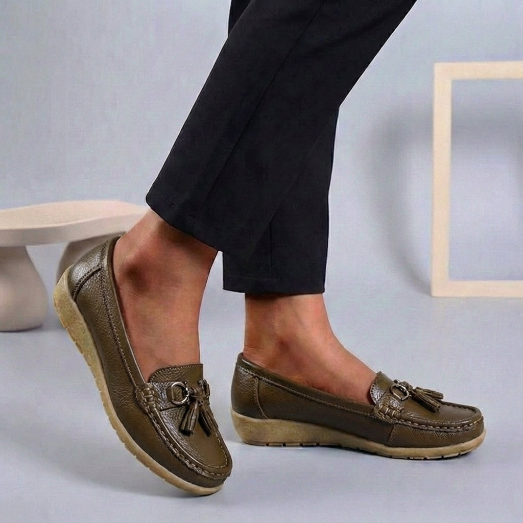 Comfort Tassel Loafers for Women – Stylish Everyday Support