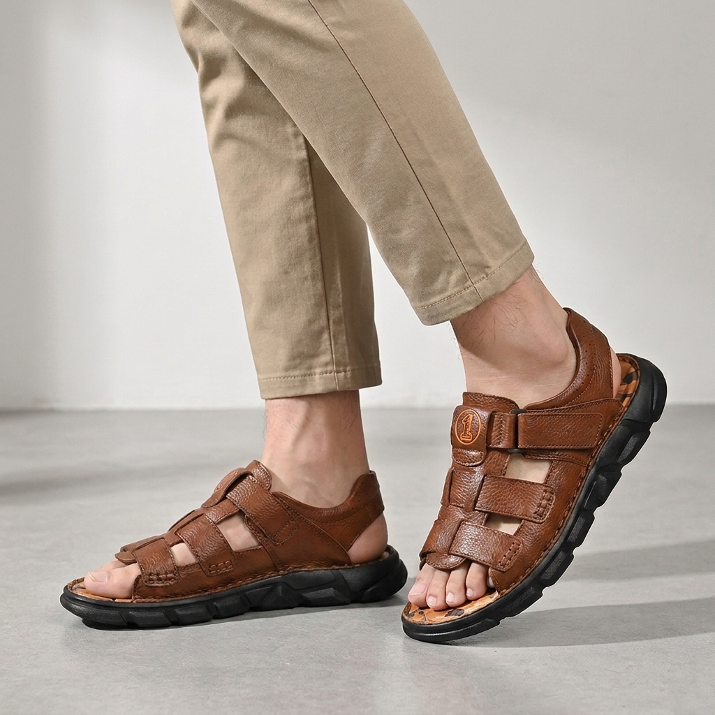Adjustable Outdoor Sandals for Men – Rugged Everyday Comfort