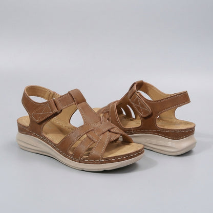 Orthopedic Strappy Sandals for Women – Cushioned Support & Everyday Ease