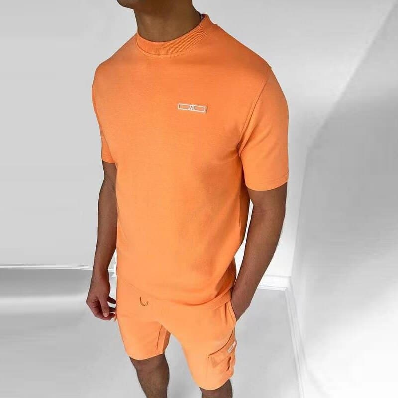 Men's T-shirt - Regular Fit - Short Sleeve - Soft and Breathable Cotton - Crew Neck