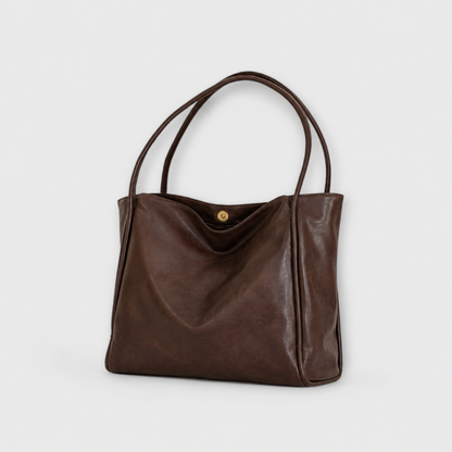 Oversized Leather Tote Bag for Women – Chic Everyday Carryall