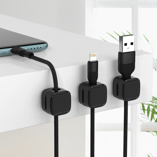 Minimalist Magnetic Cable Organizer with Sleek Design