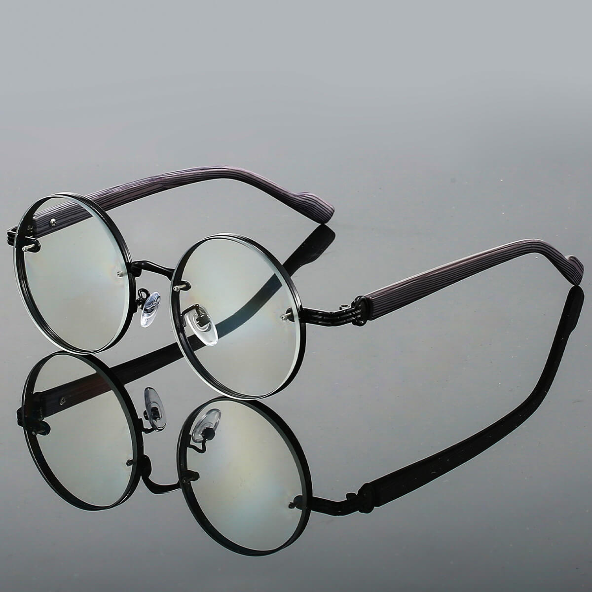 Aurora Vintage Round Sunglasses
