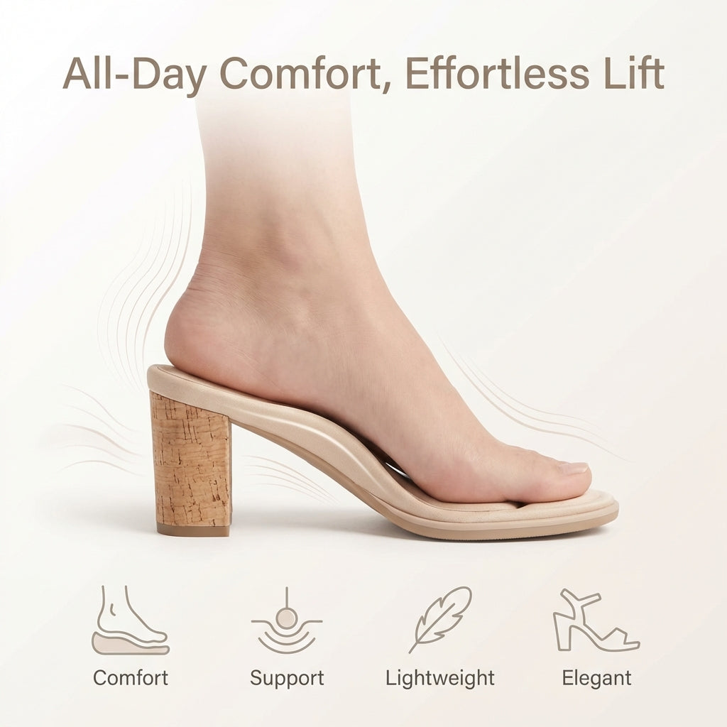 T-Strap Block Heel Mary Jane Sandals for Women – Stylish & Supportive Comfort