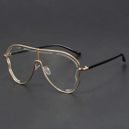 Dominic Edge Shield Aviator Sunglasses