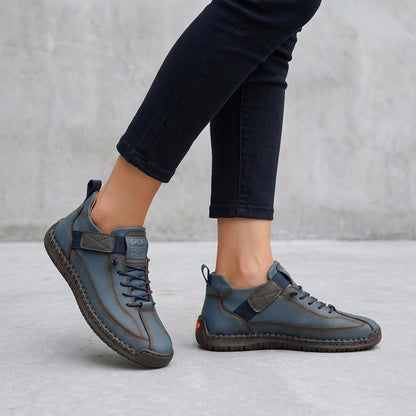 Casual Lace-Up Walking Sneakers for Women – Everyday Comfort & Versatile Style