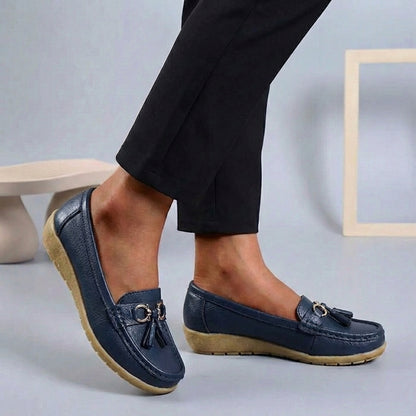 Comfort Tassel Loafers for Women – Stylish Everyday Support
