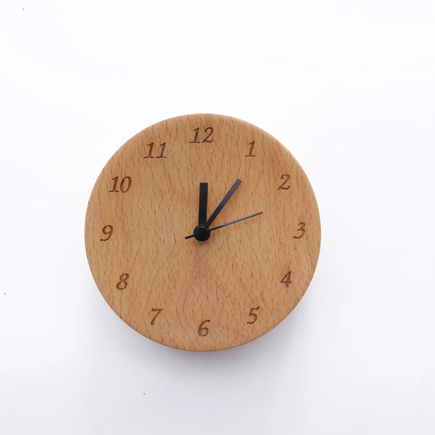 Minimalist Beech Wood Alarm Clock