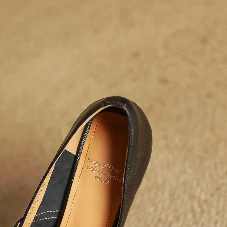 Freya Mary Jane Heels | Square Toe Block Heel