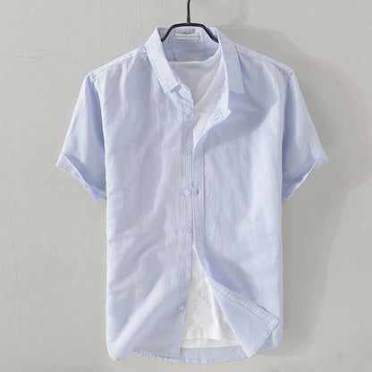Relaxed Fit Button-Down Shirt for Men – Breathable & Casual Comfort