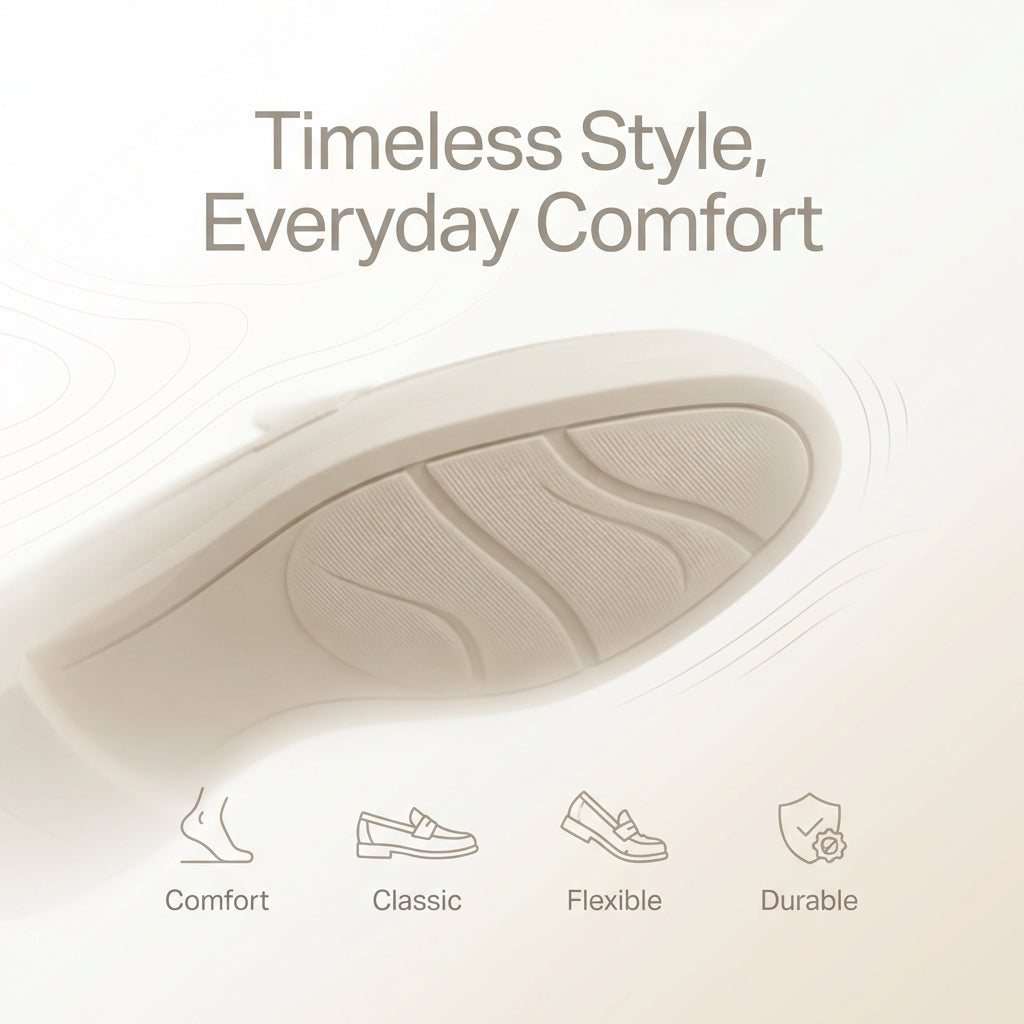 Orthopedic Chunky Sole Mary Jane Flats for Women – Supportive & Comfortable