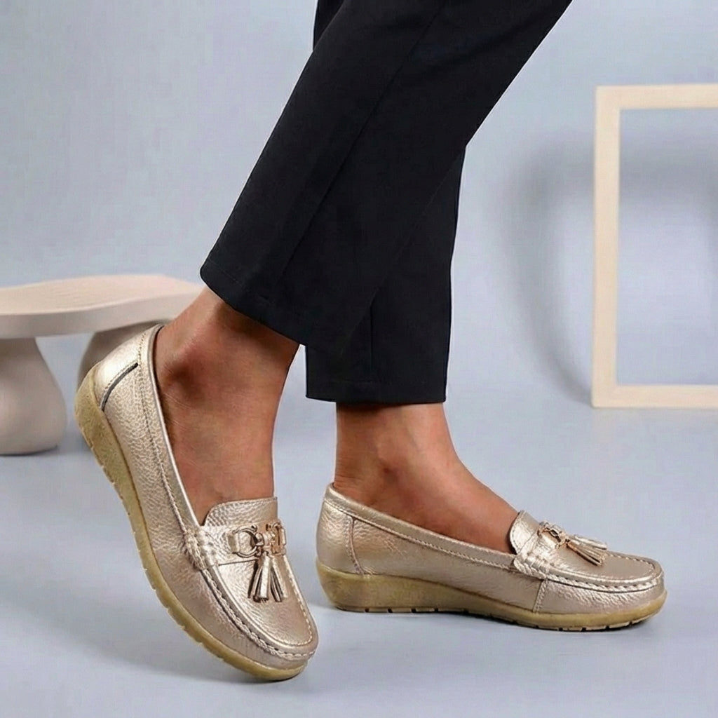 Comfort Tassel Loafers for Women – Stylish Everyday Support