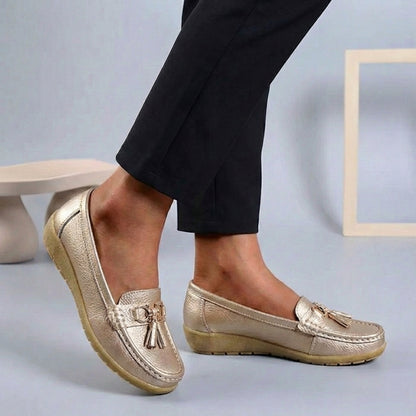 Comfort Tassel Loafers for Women – Stylish Everyday Support