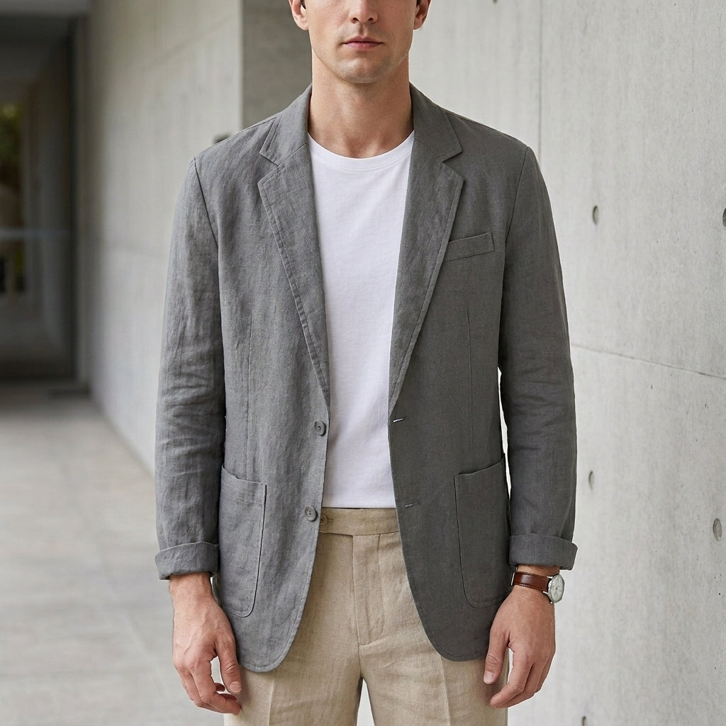 Lightweight Casual Blazer for Men – Relaxed Smart Everyday Style