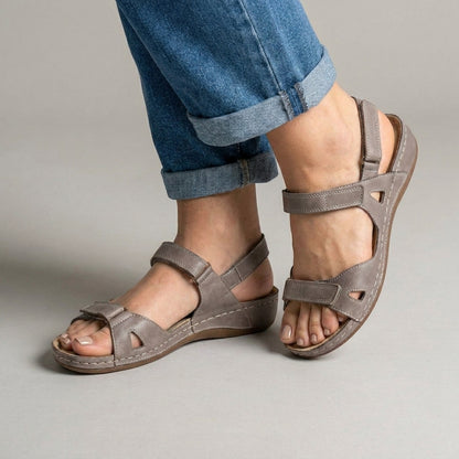 Orthopedic Open-Toe Sandals for Women – Adjustable Everyday Support