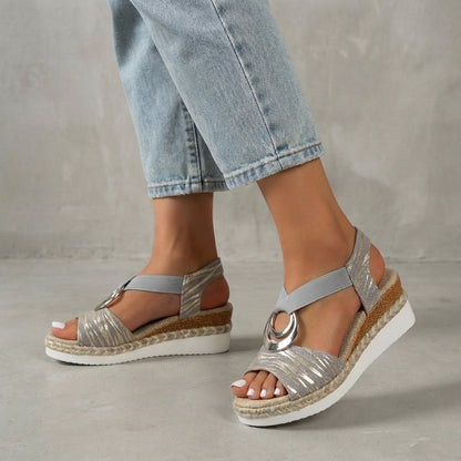 Wedge Platform Sandals for Women – Stylish Comfort & Everyday Support