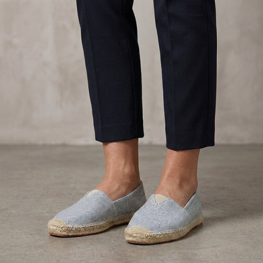 Orthopedic Slip-On Low-Top Espadrilles for Women – Supportive & Comfortable Design