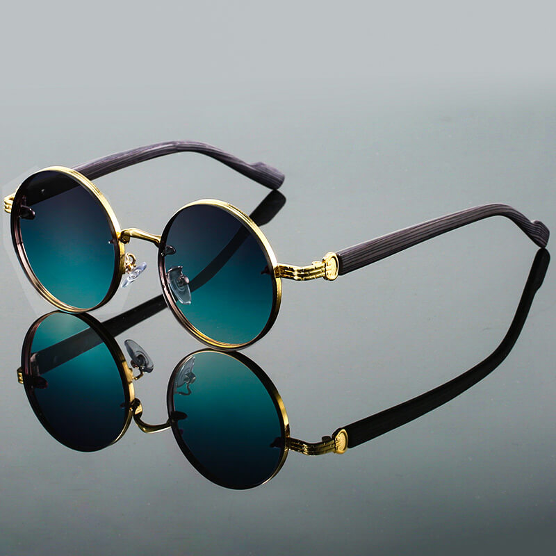 Aurora Vintage Round Sunglasses