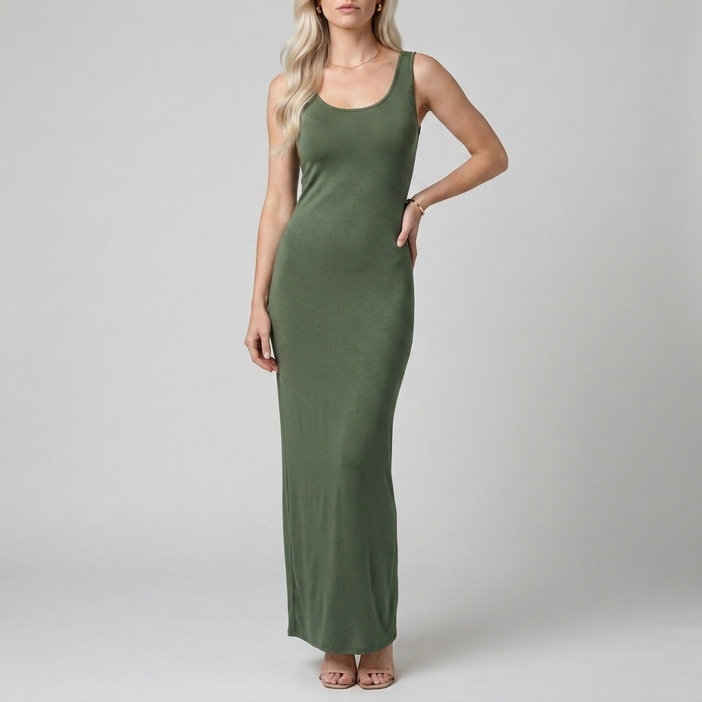 Sleeveless Maxi Dress for Women – Effortless Everyday Comfort