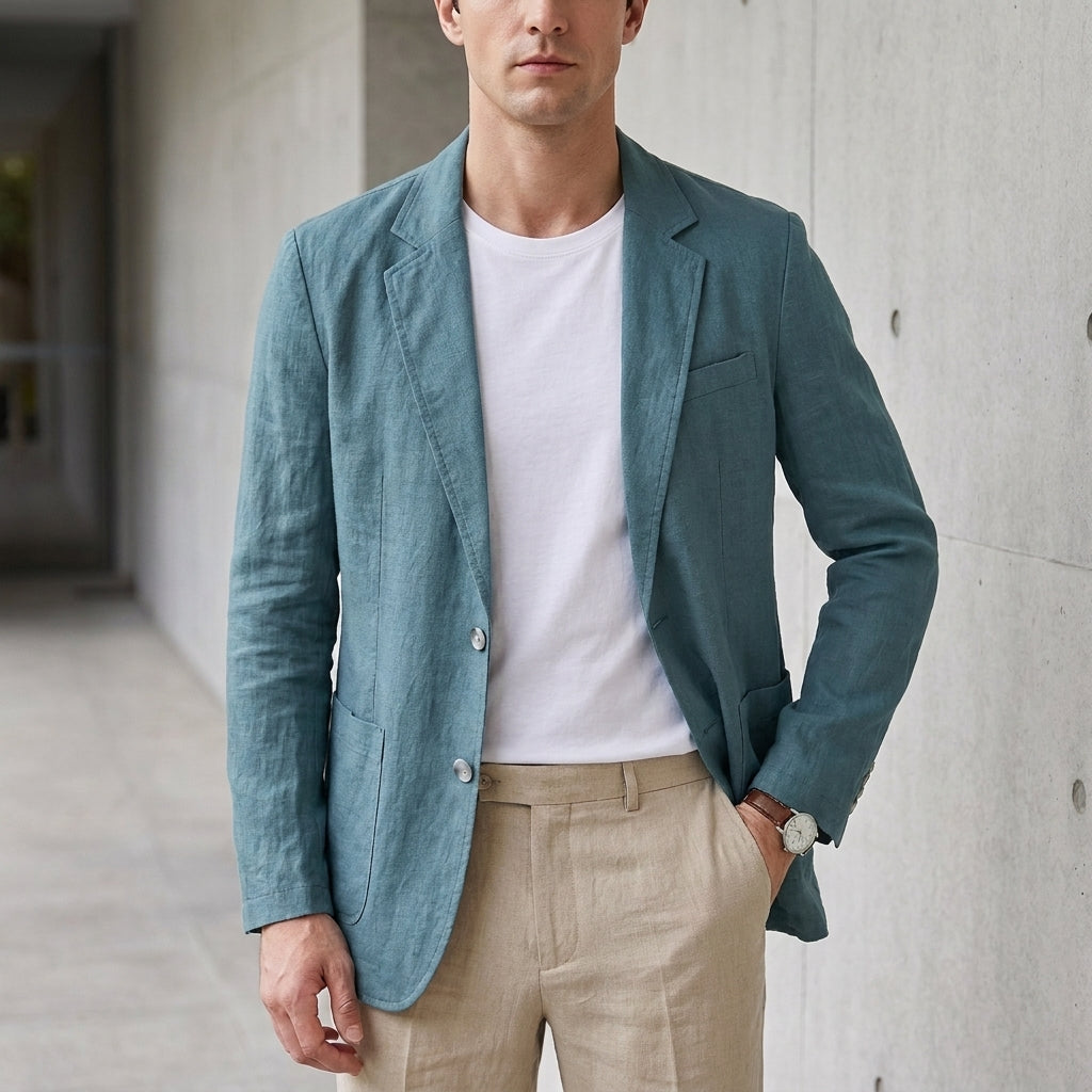 Lightweight Casual Blazer for Men – Relaxed Smart Everyday Style