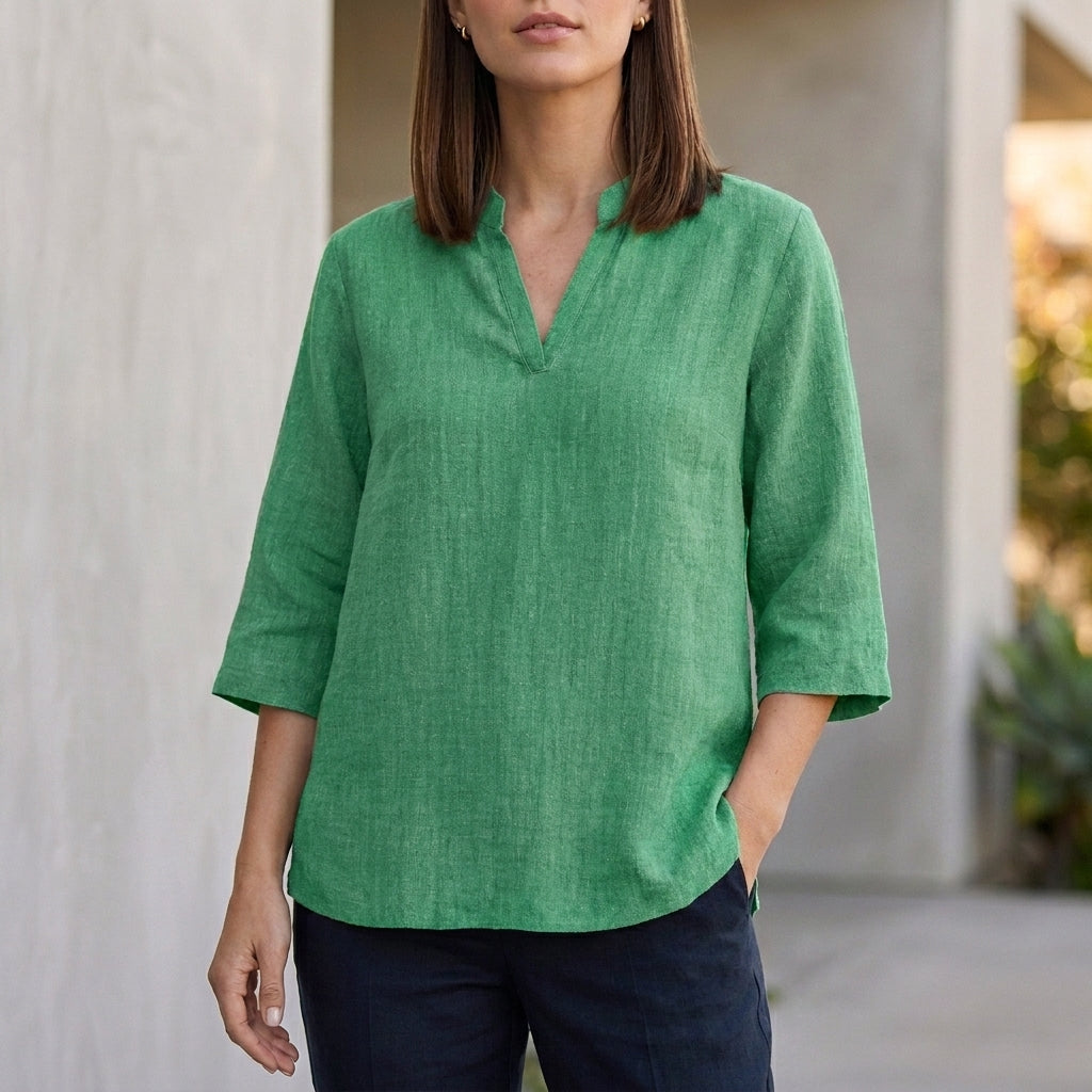 Relaxed Fit Blouse for Women – Comfortable Casual Elegance