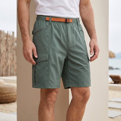 Quick-Dry Cargo Shorts for Men – Lightweight Outdoor Comfort