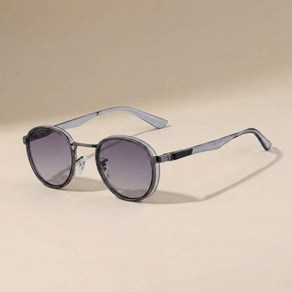 Matteo Round Metal Sunglasses