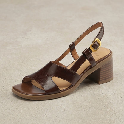 Ankle-Strap Block Heel Sandals for Women – Stylish & Comfortable