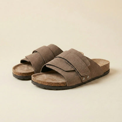 Adjustable Comfort Slide Sandals for Men – Supportive Everyday Wear
