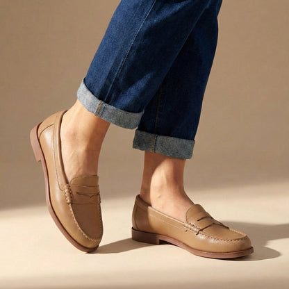 Classic Slip-On Loafers for Women – Timeless Everyday Comfort