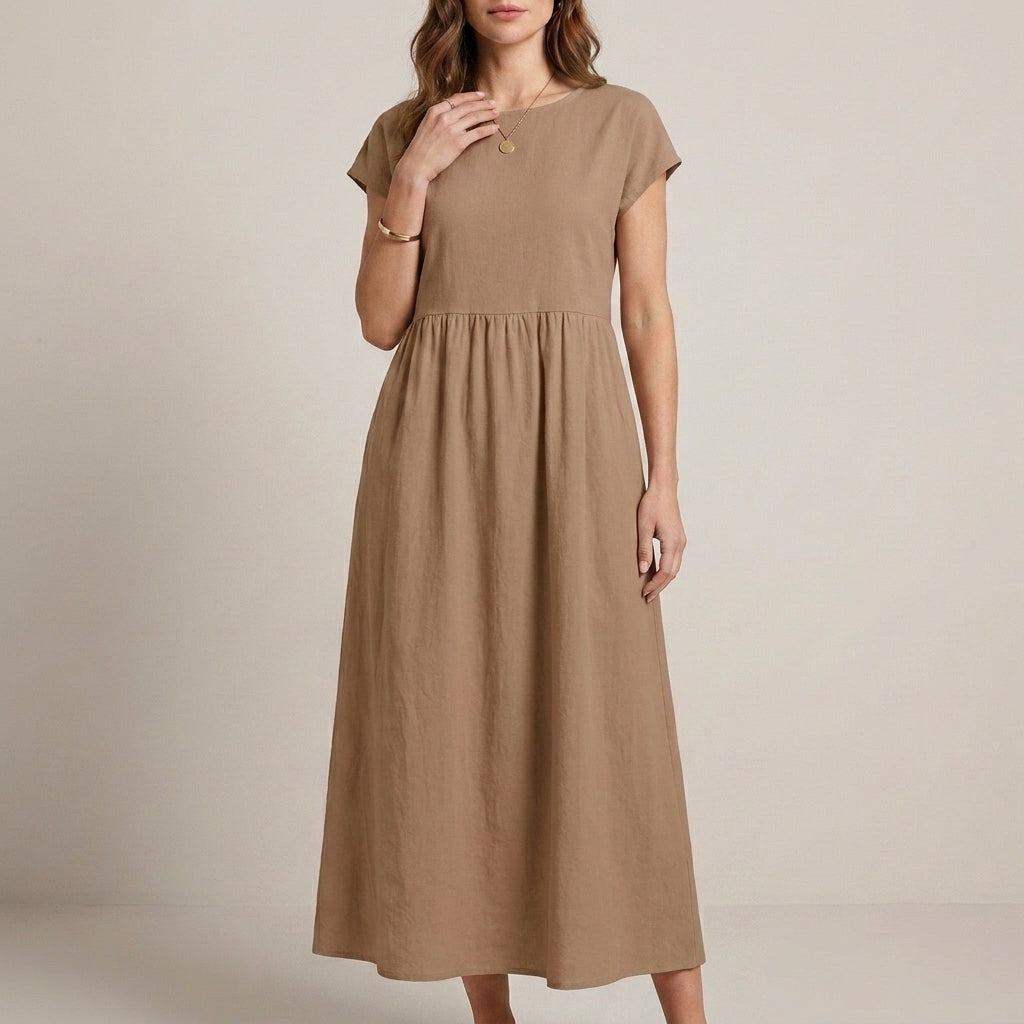 Relaxed Fit Maxi Dress for Women – Effortless Everyday Comfort