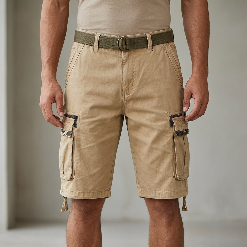 Relaxed Fit Cargo Shorts for Men – Casual Comfort & Utility
