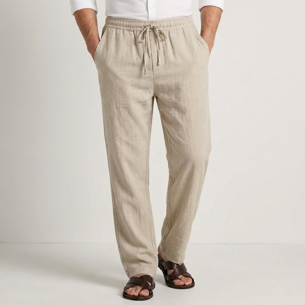 Relaxed Drawstring Pants for Men – Lightweight Comfort & Everyday Style
